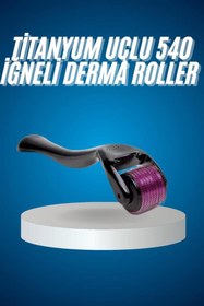 Resim Skygo Titanyum Uçlu Derma Roller 540 İğneli 1 mm Gözenek Azaltıcı Akne İzlerine Uygun 