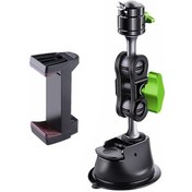 Resim Sones Tek Vantuz Bezelye Kelepçe Kol Tutucu 23cm Elastik Telefon Kelepçesi İle 