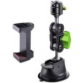 Resim Sones Tek Vantuz Bezelye Kelepçe Kol Tutucu 23cm Elastik Telefon Kelepçesi İle 