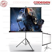 Resim Codegen Tx24 240X200 Ayaklı Projeksiyon Perdesi 