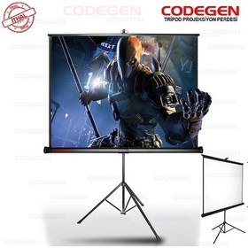 Resim Codegen Tx24 240X200 Ayaklı Projeksiyon Perdesi 