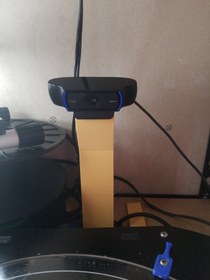 Resim Logitech c920 Kamera Standı Webcam Tutucu Aparatı Masaüstü 