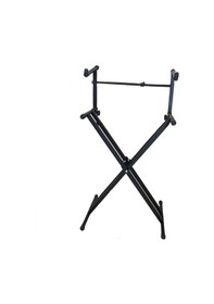 Resim Hbk Q-50 Klavye Sehpası İkinci Kat Aparatı Mevcut Sehpaya Eklenen İkinci Kat Bağlantısı İle İki Klavye Aynı Anda Kullanım İmkanı 