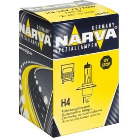 Resim 24v H4 75/70w Halojen Ampul 43t Tırnaklı Narva 48892 64196 1 Adet 