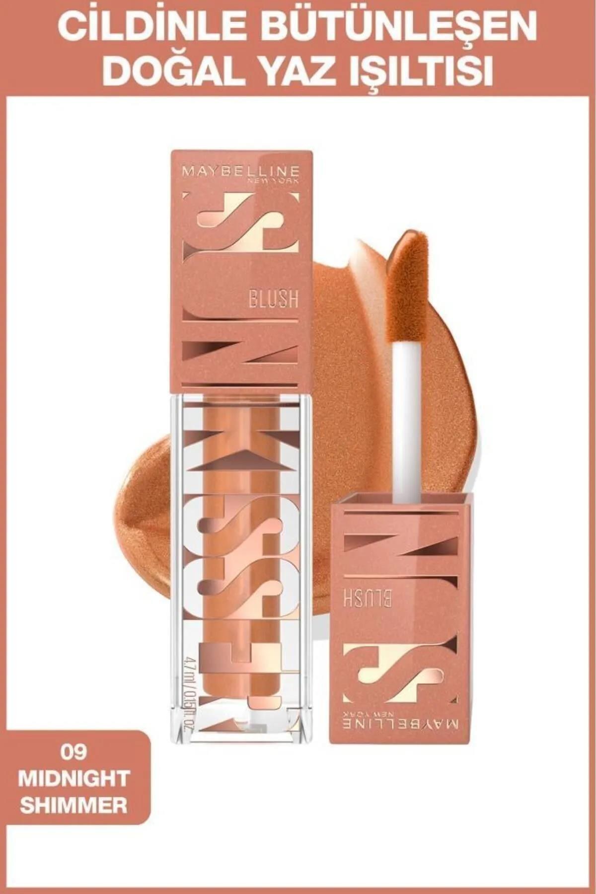 Maybelline New York Sunkisser Likit Allık- 09 Midnight Shimmer Fiyatı ve Özelliklerı - Badem
