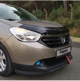 Resim Cappafe Dacia Lodgy Ön Kaput Koruyucu Rüzgarlık 4Mm Abs 2013-› N11.16747 