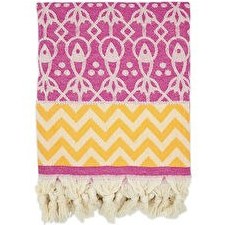 Resim Fuşya Mahi Peştamal 