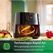 Resim Philips Fritöz Evrekala Shop Airfry New Series Yağsız Sıcak Hava ü Large 5595seri 