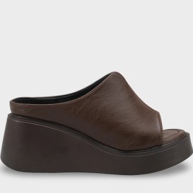 Resim Capone Outfitters Shandee Dolgu Topuklu Kadın Terlik 