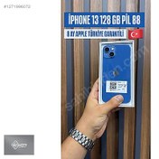 Resim Apple iPhone 13 İkinci El TR | 128 GB | Mavi İkinci El İPHONE 13 128GB PİL88 TR