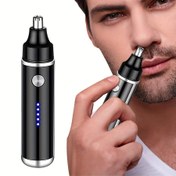 Resim MIGUAN Elektrikli Burun ve Kulak Tüy Kesme Makinesi - Acısız Yüz Tüy Alma, Kaş Şekillendirme Cihazı, 500mAh Lityum Pil, USB Şarj Edilebilir, 14+ Yaş Yetişkinler İçin, Plastik Malzeme 