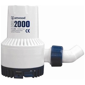 Resim Attwood Ağır Hizmet Sintine Pompası 2000 GPH 12V 