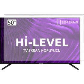 Resim Best Ekran Hi Level 50UHL650 Tv Ekran Koruyucu - Hi Level 50" Inç 126 Ekran Koruma Şeffaf Panel 