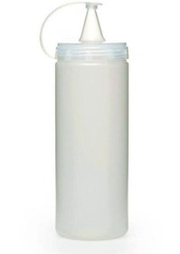 Resim Şeffaf Kapaklı Sızdırmaz Yağlık Sosluk Şişesi Plastik Yağdanlık 400 Ml. Ap-9028 2 Açık Beyaz 