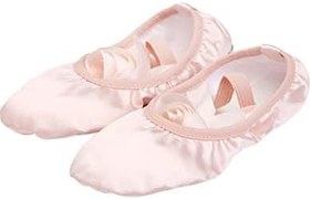 Resim Kadınlar Için 3 Dans Ayakkabıları Kadınlar Için Dans Topuklu Bayan Düz Bale Ayakkabısı Bağcıklı Yoga Ayakkabıları Bayanlar Terlik Bale Terlikleri Kızlar Düz Ayakkabılar Kız 