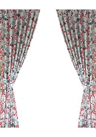 Resim Cottondeco Duck Fon Perde 85X250 Cm 1X2 Pile.6201V11-85X250-1X2 