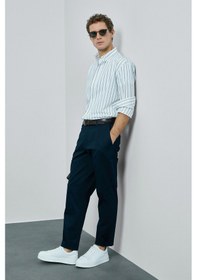 Resim Lufian Erkek Regular Fit Nıcer Basic Gömlek 111010639 Lacivert Lacivert 
