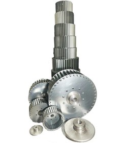 Resim Çap 240 Boy 90 Delik 28 Mm Sol Yön Radyal Fan Pervanesi 