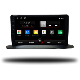 Resim Genel Markalar Renault Megane 3 Fluence Android Carplay Multimedya 2010-2016 Uyumlu 6GB RAM 128Gb Hafıza 8 Çekirdek 