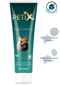 Resim Petix Hairball Tüy Yumağı Kedi Malt Macunu 100 G 