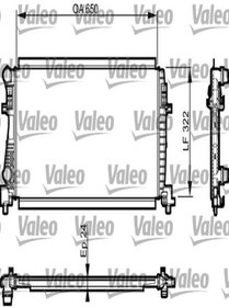 Resim Valeo 735557 Su Radyatörü 5q0121251eb Wf755445 