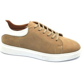 Resim Dropland 8718 Deri Erkek Casual Ayakkabı Kum 