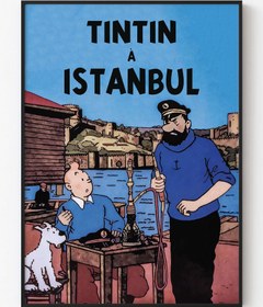 Resim Tenten İstanbul'da - Tintin a Istanbul - 15x21 