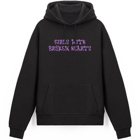 Resim Broken Hearth Slime Hoodie - L / Purple 