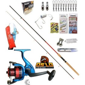 Resim 3000 270cm 10-35gr Remixon Red Zoom Karbon Kıyı Spin Olta Takımı Seti 