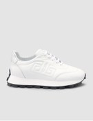 Resim Cabani %100 Hakiki Deri Beyaz Kadın Sneaker 