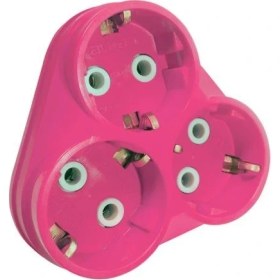 Resim Alkan 3lü Topraklı Golyad Fiş Papatya Pembe 