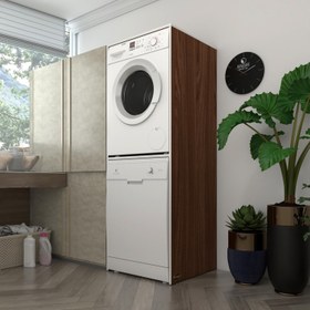 Resim Kenzlife çamaşır-bulaşık makinesi dolabı katinka cvz 180x70x60 banyo çift katlı 