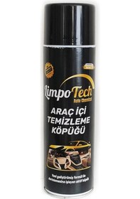 Resim Limpo Tech Araba Köpük Deri Koltuk Araba Temizleme Spreyi Çok Amaçlı Köpük Sprey 500ml 
