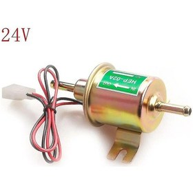 Resim 12v/24v Evrensel Elektrikli Yakıt Pompası Düşük Basınç Cıvata Sabitleme Teli Dizel Benzin Hep-02a Uyumlu Araba C A64 