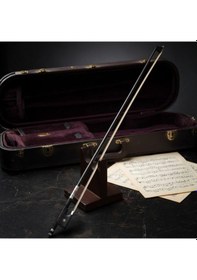 Resim Maxword Mvb-450 Pro 4/4 Karbon Fiber Profesyonel Keman Yayı Yüksek Kaliteli Tam Boy 