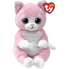 Resim TY Beanie Bellies Lillibelle Pink Kedi 20 Cm 