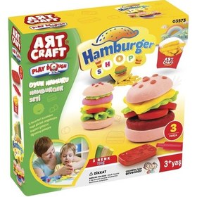 Resim Art Craft Hamburger Set Oyun Hamuru 150 Gr 5735 