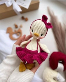 Resim Amigurumi Ördek Linda 