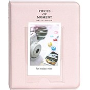 Resim Instax Mini Film Uyumlu 64'lü Pembe PVC Albüm 