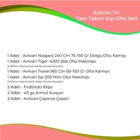 Resim Avlivari Tam Takım 1+1 Olta Seti-9839 