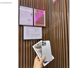 Resim Apple iPhone 15 Pro Max İkinci El TR | 256 GB | Natürel Titanyum 