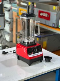 Resim Genel Markalar Kırmızı Renkli Çok Fonksiyonlu Buz Kırıcı Blender, Hızlı ve Kolay Kullanım 