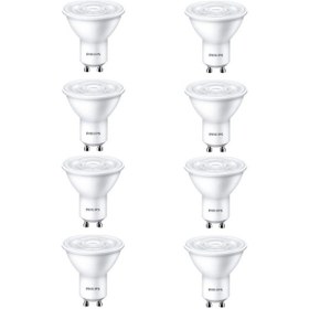 Resim 4,7w 50w 2700k Sarı Işık Gu10 Duylu Par16 Led Spot 8 Adet 