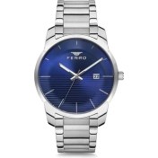Resim Ferro Gümüş Çelik Kordon Erkek Kol Saati F81883A-898-A3 F81883A-898-A3 
