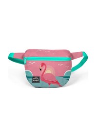 Resim Coral High Yeşil Mercan Flamingo Çocuk Günlük Bel Çantası - Kız Ç Yeşil 