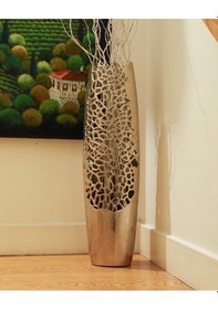 Resim Orion Vazo Gümüş Çok Renkli 