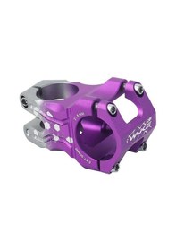 Resim Wake Çift Renkli Desenli Mor Bisiklet Gidon Boğazı 31.8mm Bisiklet Gidon Boğazı Mor Gri Renk Gri - Mor 