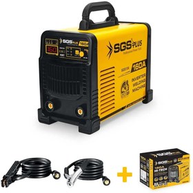 Resim BİTERSE Bakır Kablolu 160 Amper Akım Korumalı İnvertör Kaynak Makinesi Akım Kontrollü Dijital Göstergeli 