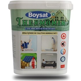 Resim Thermomin İç Cephe Sürme Manto Isı Yalıtım Kaplaması 10l 