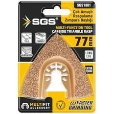 Resim Multi- Kesici ve Raspalama Zımpara Başlığı, 77MM, Model SGS1881 